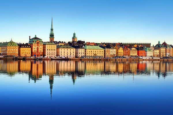 View of Stockholm from the water