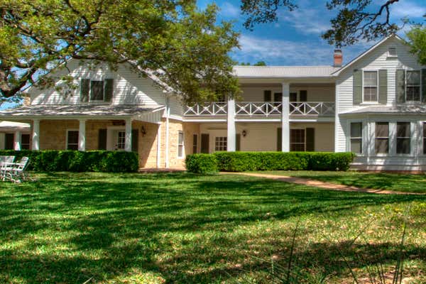 Former home of Lyndon B Johnson, localted at LBJ Ranch, Lyndon B Johnson National Park, Texas
