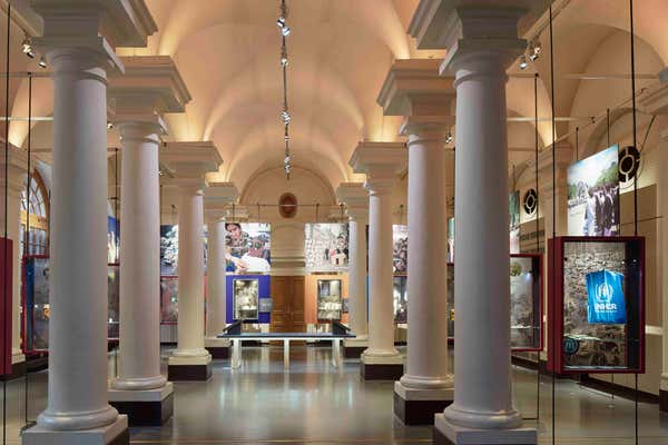Nobel Museum interior, Stockholm, Sweden
